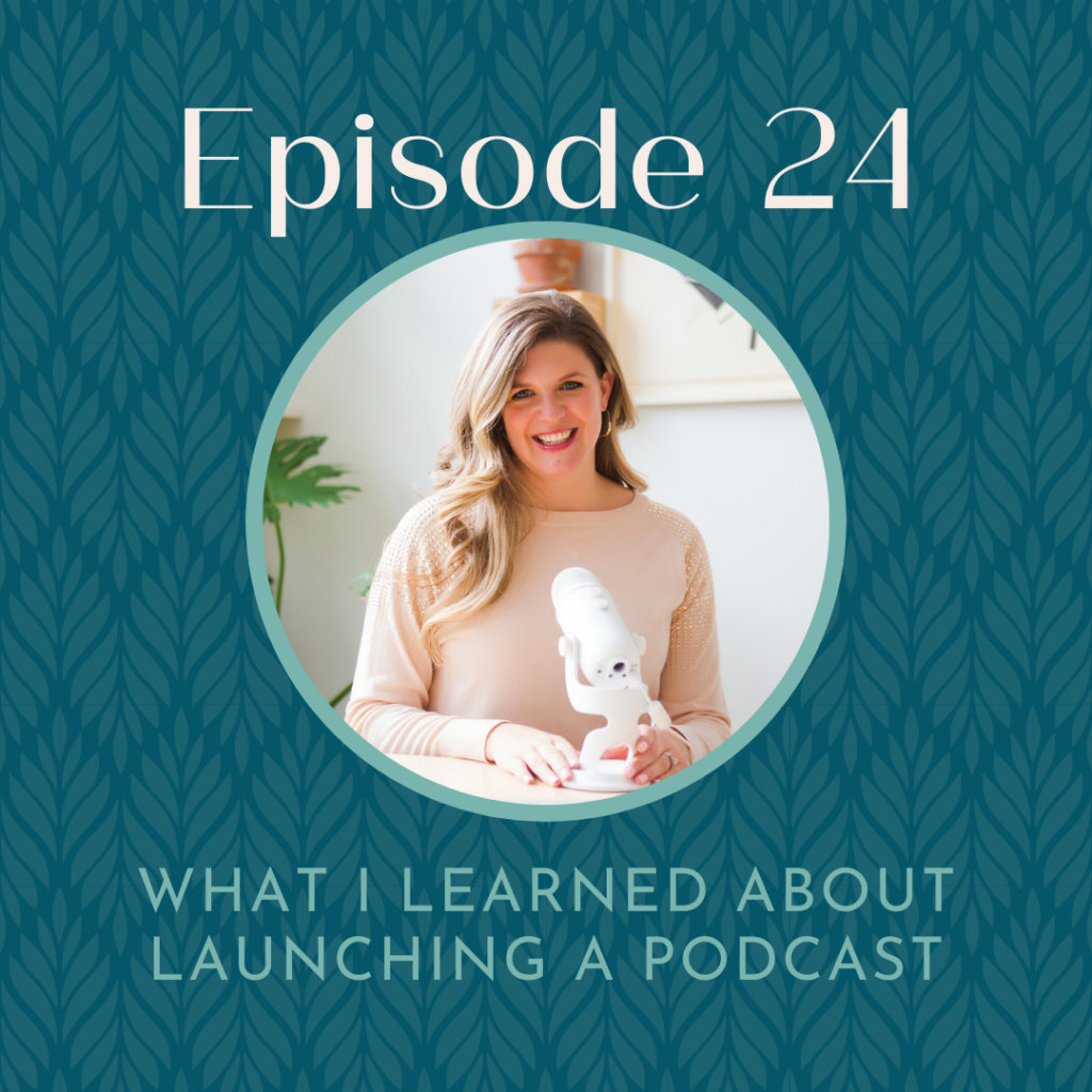 Episode 24: What I Learned About Launching a Podcast