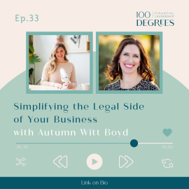 Episode 33 Simplifying the Legal Side of Your Business with Autumn Witt Boyd blog post featured image