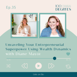 Episode 35 Unraveling Your Entrepreneurial Superpower Using Wealth Dynamics with Diane Mayor featured blog post image