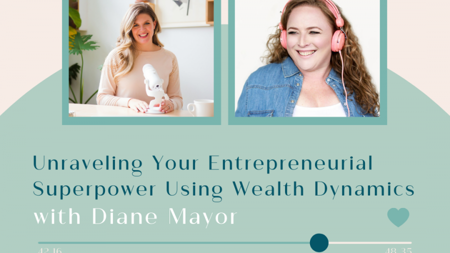 Episode 35 Unraveling Your Entrepreneurial Superpower Using Wealth Dynamics with Diane Mayor featured blog post image