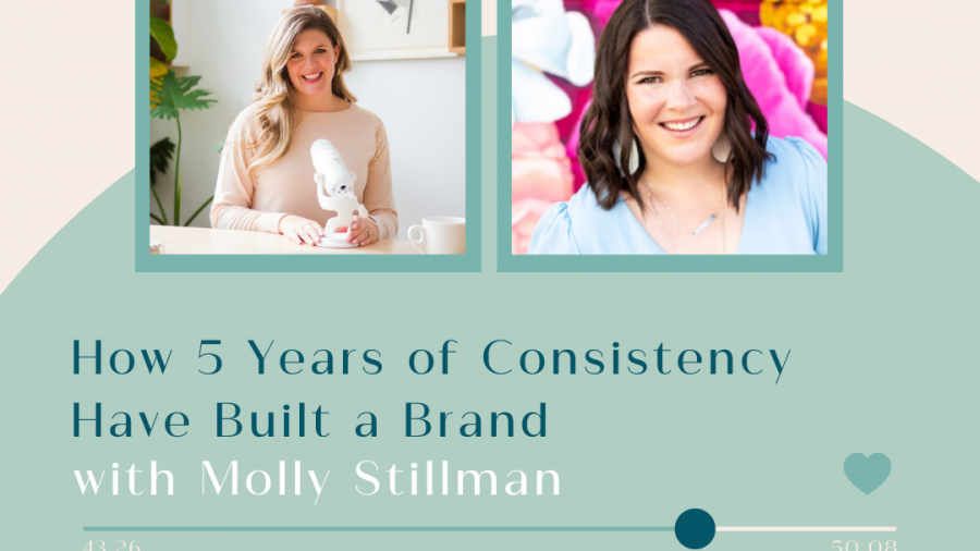 Episode 37 How Five Years of Consistency Have Built a Brand with Molly Stillman featured blog post image