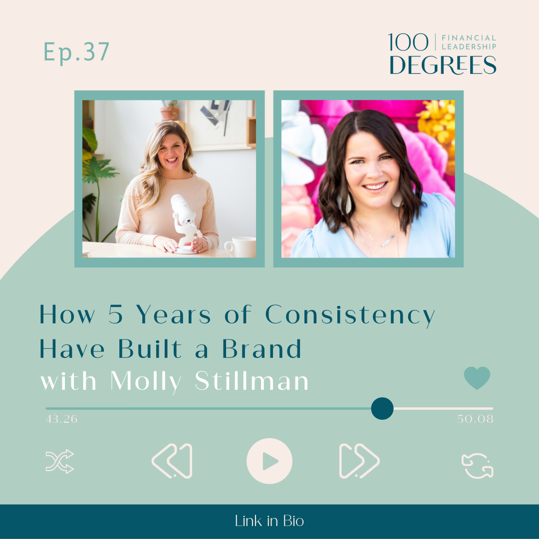 Episode 37 How Five Years of Consistency Have Built a Brand with Molly Stillman featured blog post image