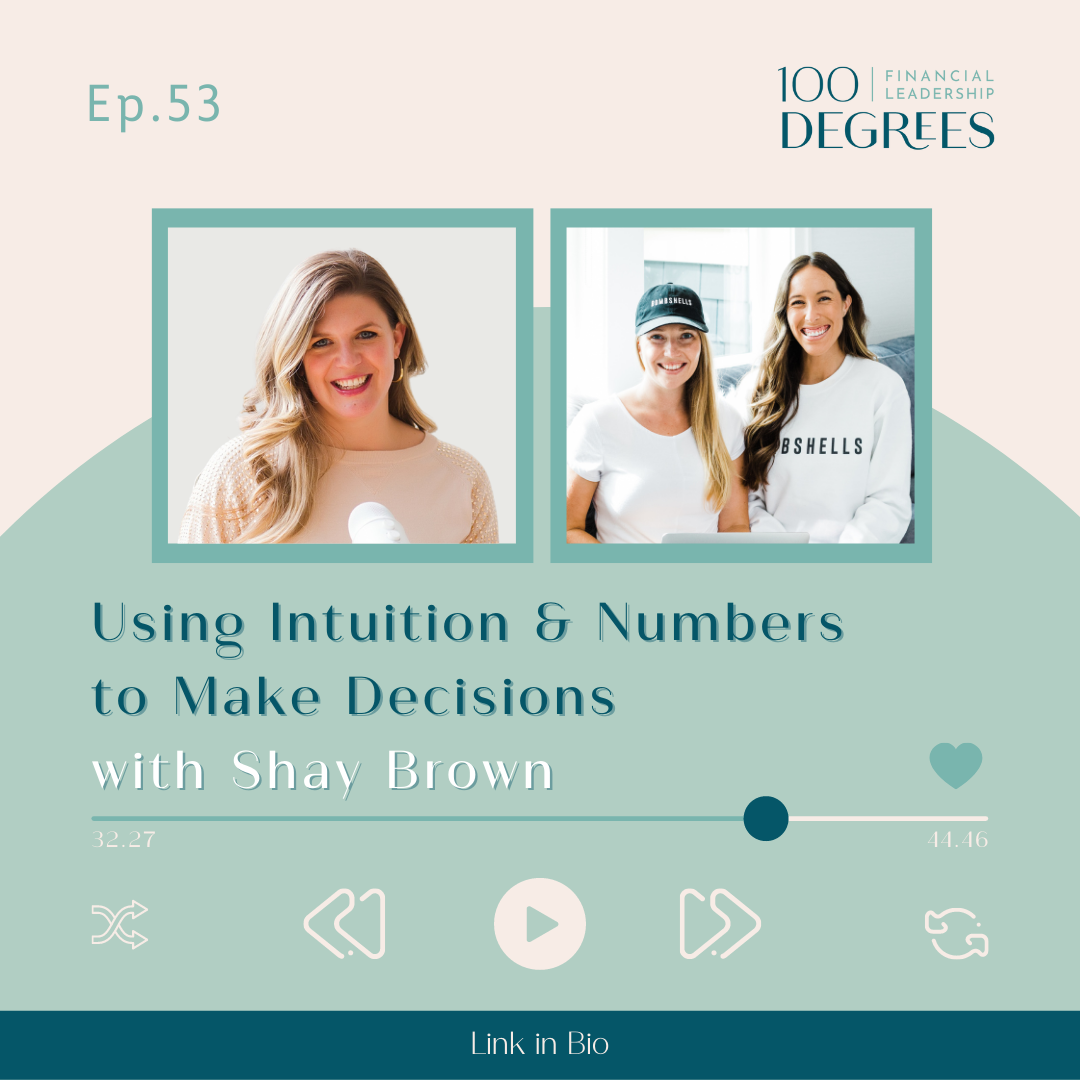 Episode 53 Using Intuition & Numbers to Make Decisions with Shay Brown Bucketlist Bombshells featured blog post image