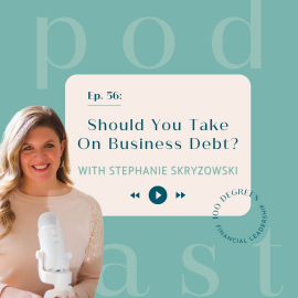 Should You Take on Business Debt featured blog post image for podcast episode 56
