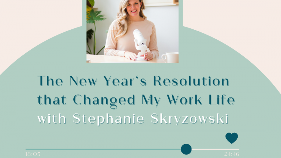 New Year's Resolution that Changed My Work Life